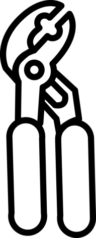 Pincer Side Outline Outline Drawing Svg Vector, Free Vectors File